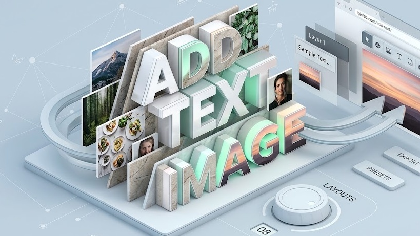 Add text to any image online for free
