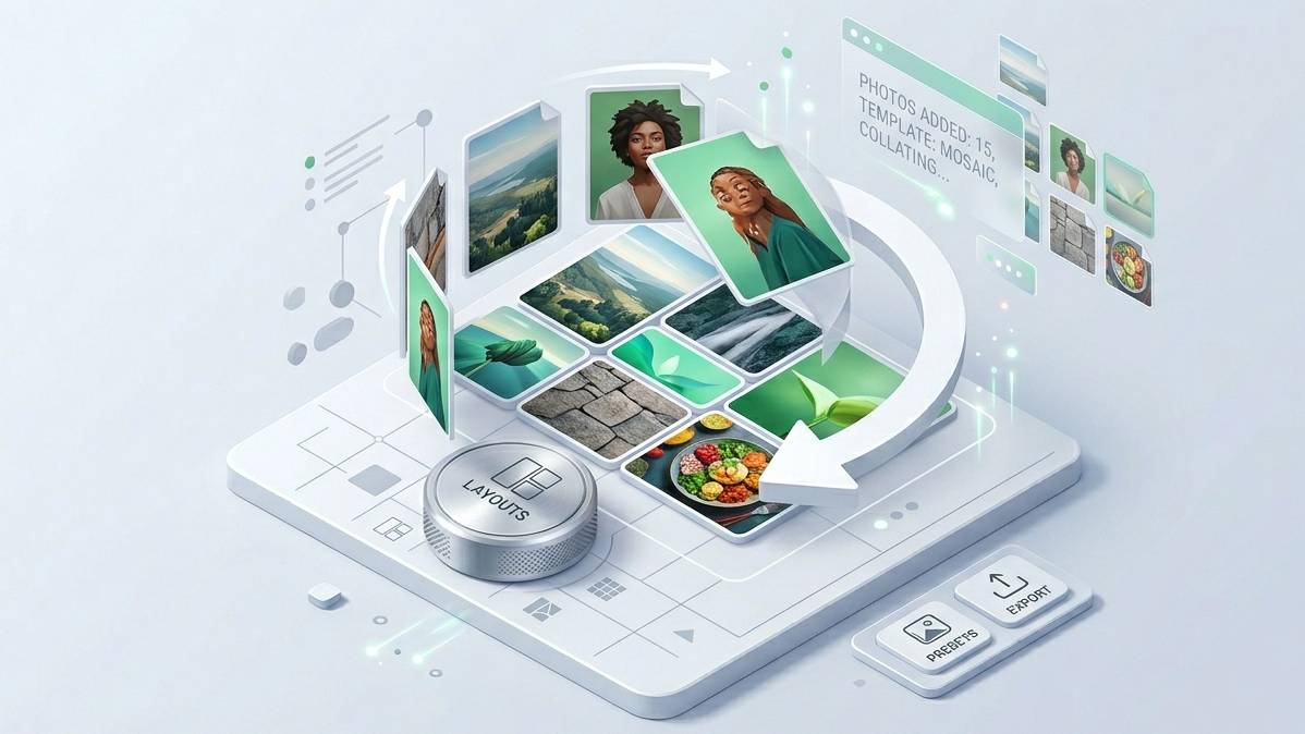 Create beautiful photo collages online for free