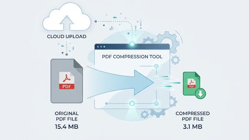 Compress PDF files online for free