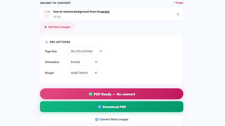 How to Convert Image to PDF Free Online
