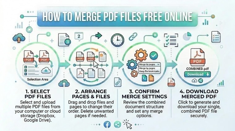 How to Merge PDF Files Free Online