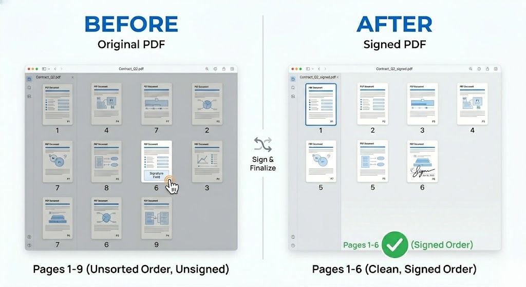 Sign PDF files online for free